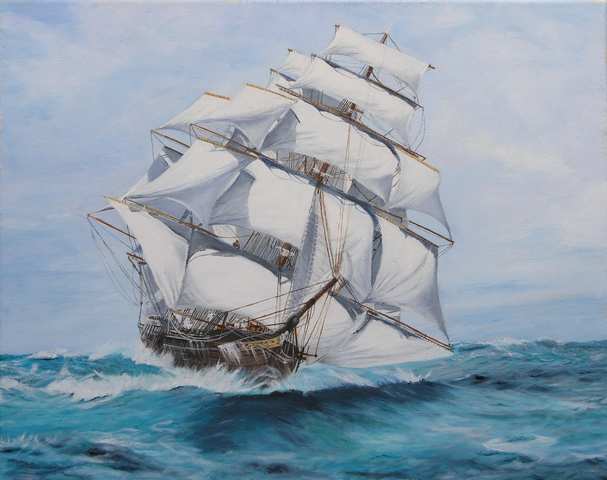 The Clipper Flying Cloud